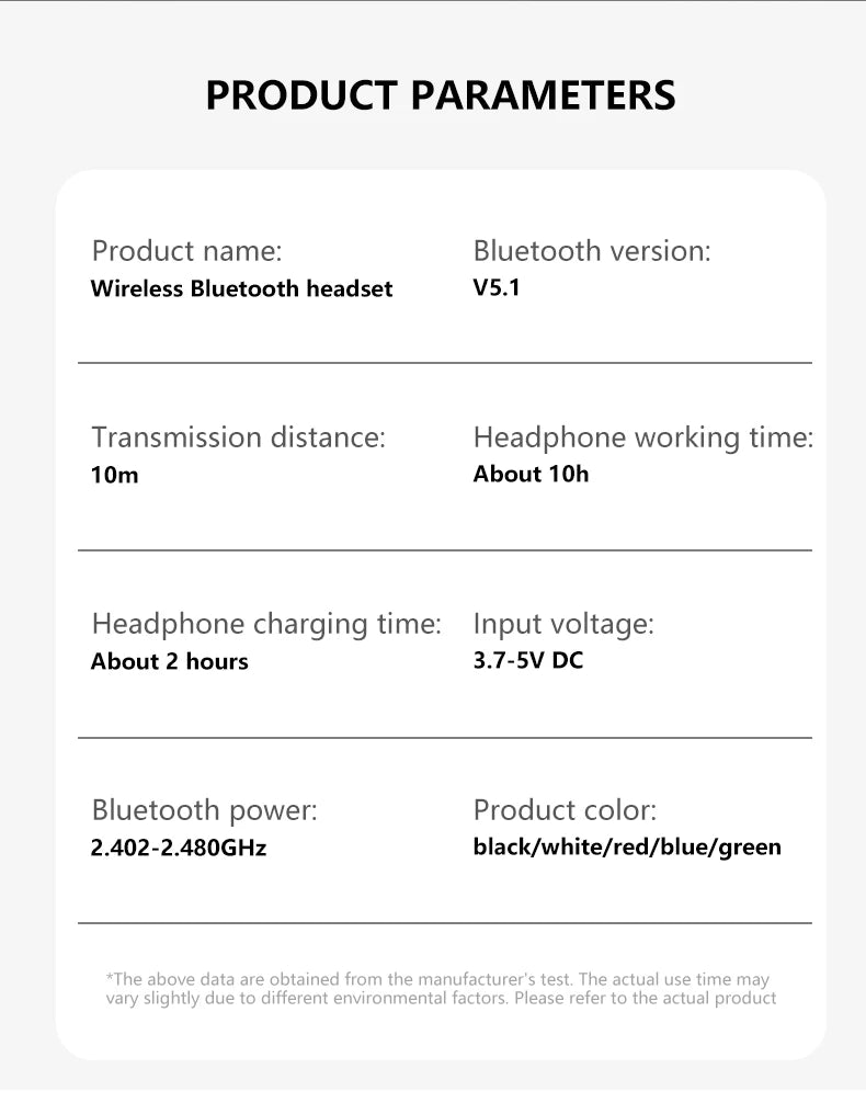 Écouteurs Bluetooth Air Pro Max