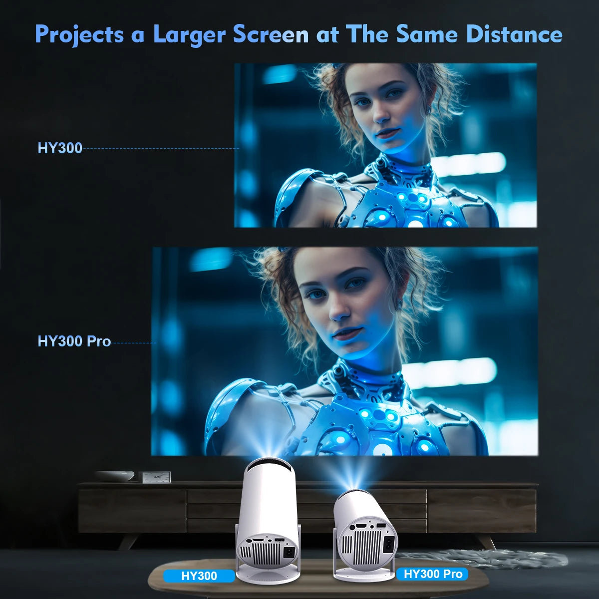 Magcubic 4K Android 11 Portable Projector