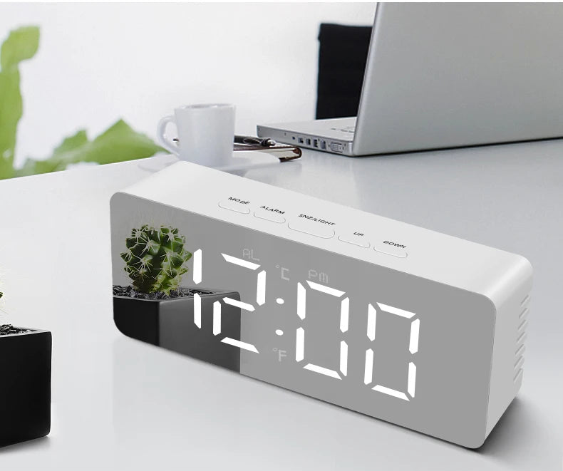 Horloge LED Rectangulaire